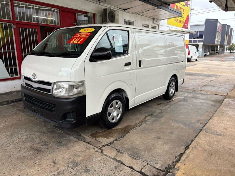 2013 Toyota HiAce TRH201R MY12 Upgrade LWB White 4 Speed Automatic Van62935688019202112