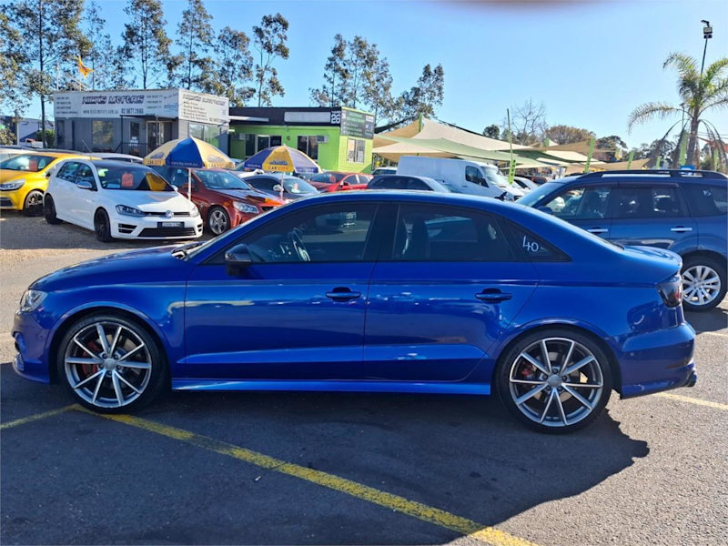 2014 Audi S3 8V MY15 S Tronic Quattro Blue 6 Speed Sports Automatic Dual Clutch Sedan62934707763330113