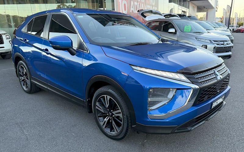 2020 Mitsubishi Eclipse Cross YB MY21 ES 2WD Blue 8 Speed Constant Variable Wagon62937624709378112
