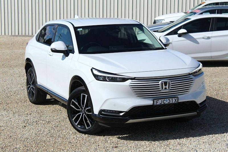 2023 Honda HR-V MY22 e:HEV L White 1 Speed Constant Variable Wagon Hybrid629376229320991124