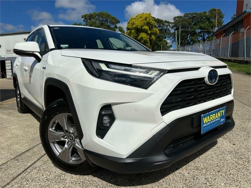 2023 Toyota RAV4 Axah52R GX 2WD Glacier White 6 Speed Constant Variable Wagon Hybrid62932714546434110
