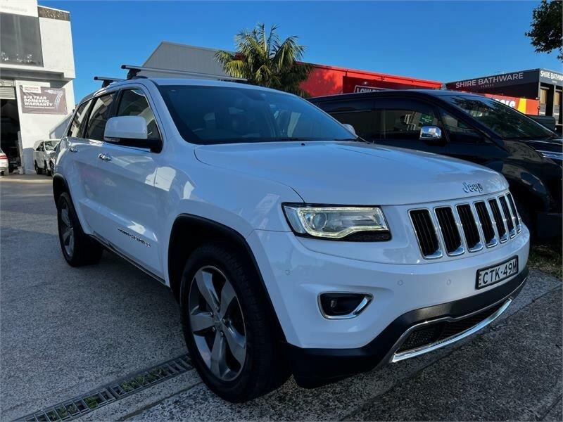 2014 Jeep Grand Cherokee WK MY15 Limited White 8 Speed Sports Automatic Wagon62882733682049110