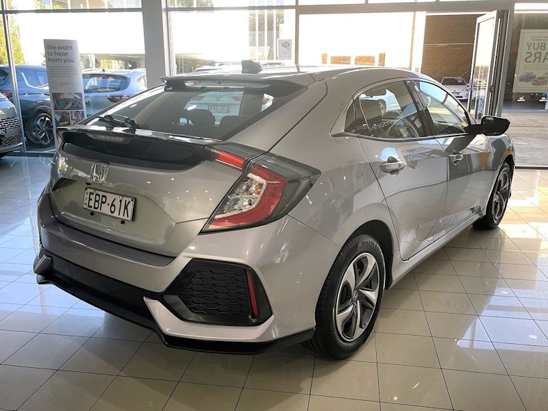 2019 Honda Civic MY19 VTi Silver Continuous Variable Hatchback62936663663106114