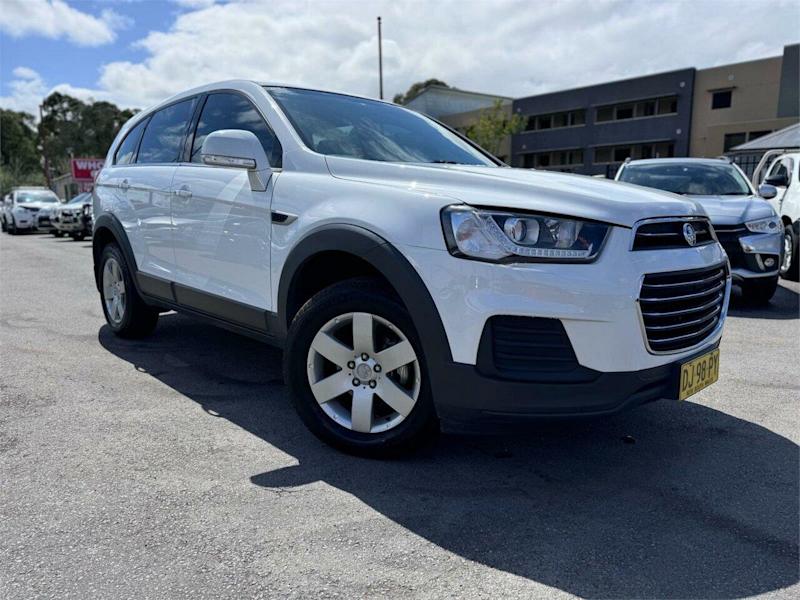 2016 Holden Captiva CG MY17 5 LS (FWD) White 6 Speed Automatic Wagon62936659773186110