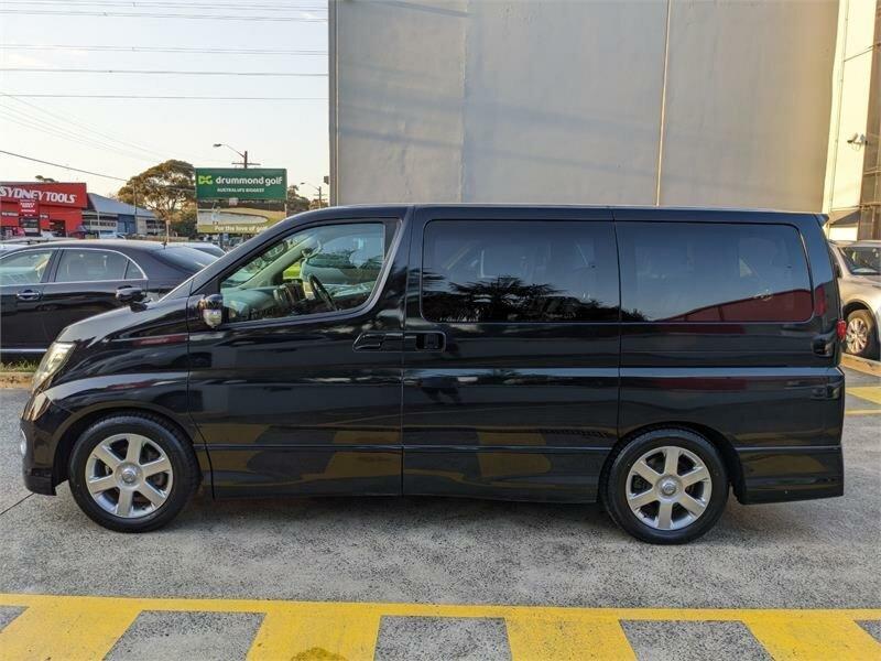 2008 Nissan Elgrand E51 Highwaystar Purple Automatic Wagon62882771334145113
