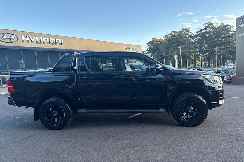 2019 Toyota Hilux GUN126R Rogue Double Cab Eclipse Black 6 Speed Sports Automatic Utility62935685038467112