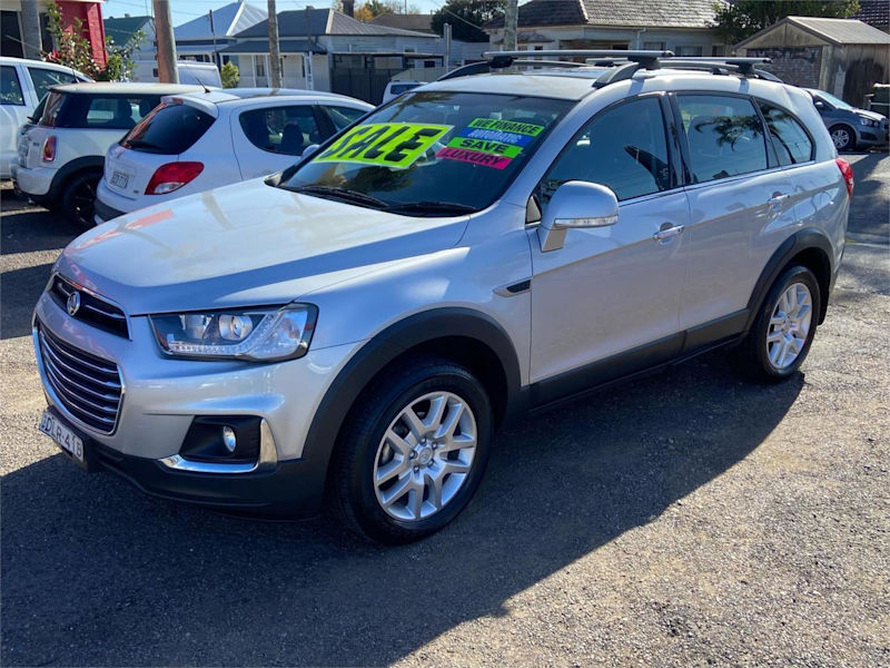 2016 Holden Captiva CG MY16 Active 7 Seater Silver, Chrome 6 Speed Automatic Wagon62935691014274114