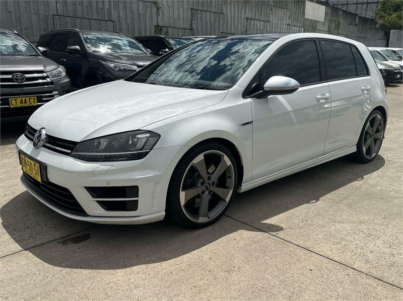 2014 Volkswagen Golf VII MY15 R DSG 4MOTION White 6 Speed Sports Automatic Dual Clutch Hatchback62934701968385112