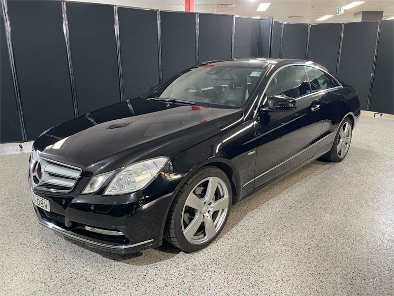 2011 Mercedes-Benz E250 207 MY11 CGI Elegance Black 5 Speed Automatic Coupe62935690682113111