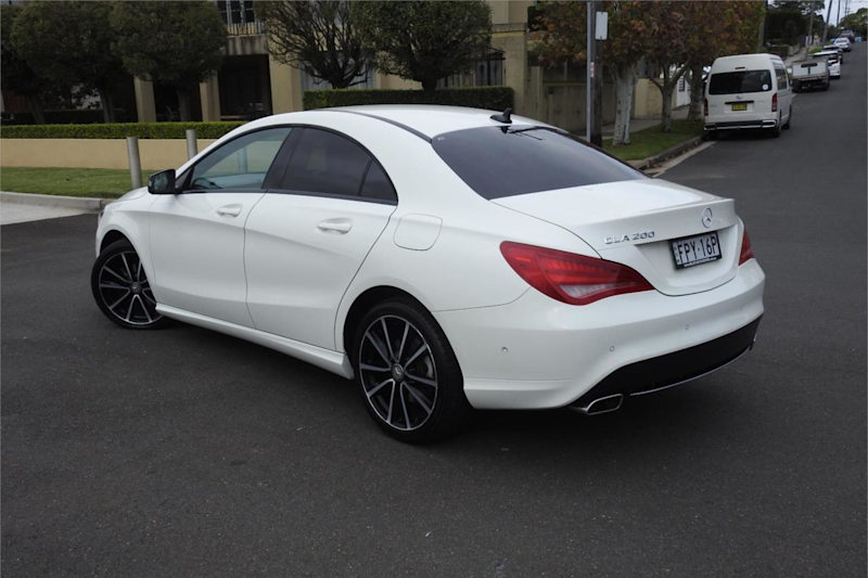 2014 Mercedes-Benz CLA200 117 White 7 Speed Automatic Coupe62934703437313112
