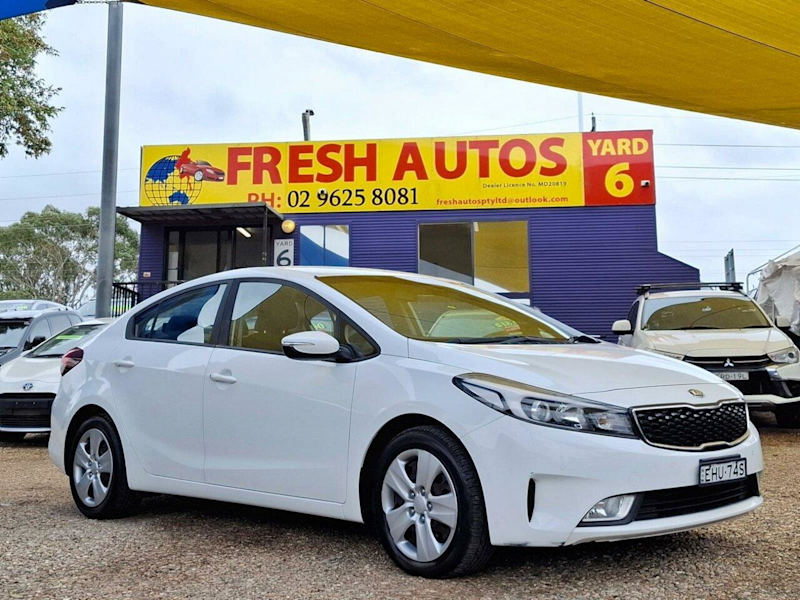 2018 Kia Cerato YD MY18 S White 6 Speed Sports Automatic Sedan62934700753537110