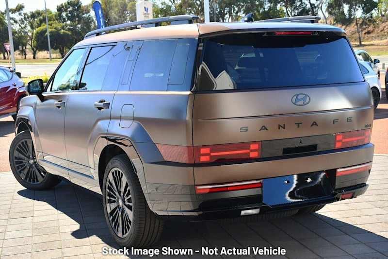 2025 Hyundai Santa Fe MX5.V1 MY25 Calligraphy (7 Seat) (brn Int) Brass Custom 6 Speed Automatic62937622580611112