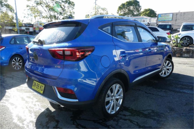 2020 MG ZS AZS1 MY21 Excite Blue 4 Speed Automatic Wagon62935692590210113