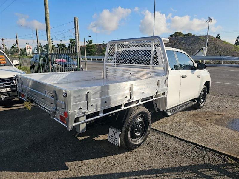 2018 Toyota Hilux GUN126R MY17 SR (4x4) White 6 Speed Manual X Cab Cab Chassis62938582926209114