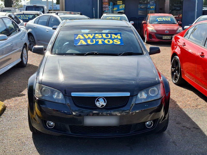 2007 Holden Calais VE V Metallic Black 5 Speed Sports Automatic Sedan62935691700226111