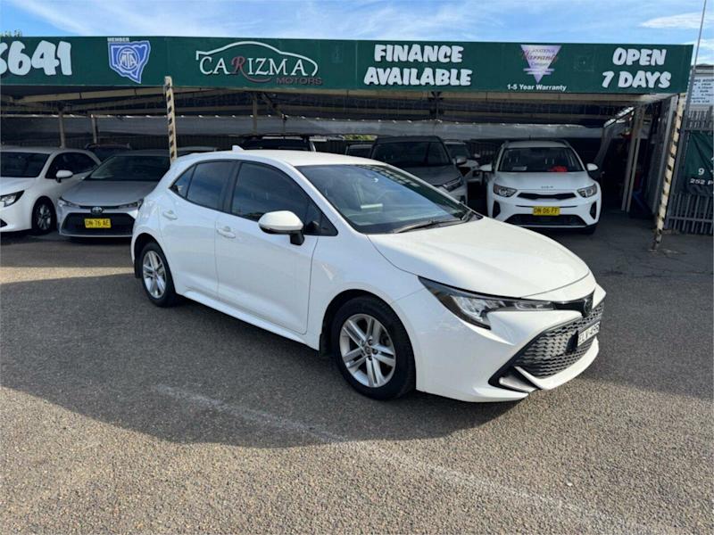 2020 Toyota Corolla Mzea12R Ascent Sport White Continuous Variable Hatchback62933714650370118