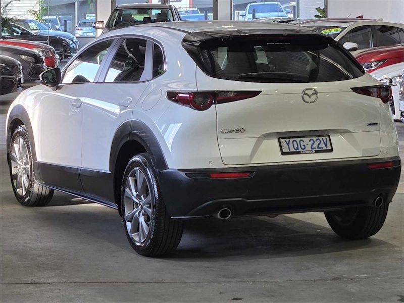 2022 Mazda CX-30 DM2W7A G20 SKYACTIV-Drive Evolve White 6 Speed Sports Automatic Wagon62939537731715113