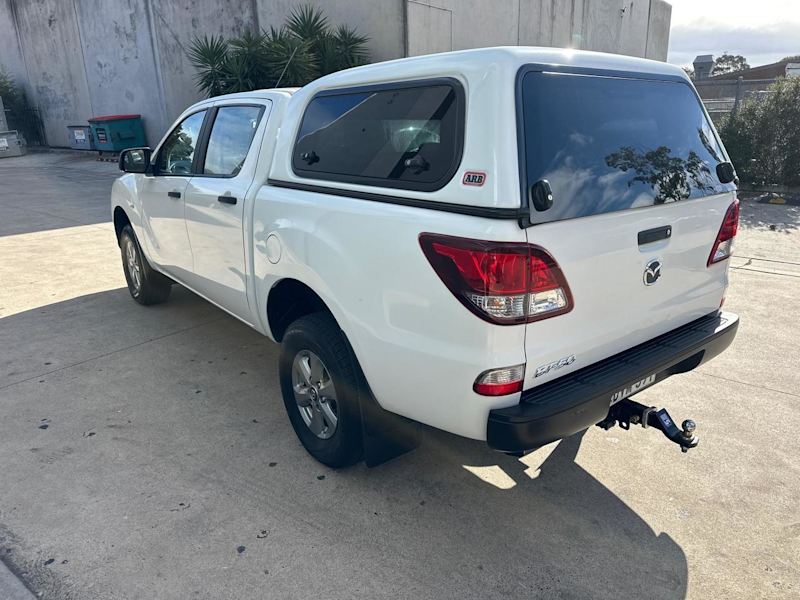 2018 Mazda BT-50 UR0YG1 XT 4x2 Hi-Rider White 6 Speed Sports Automatic Utility62934701348097114