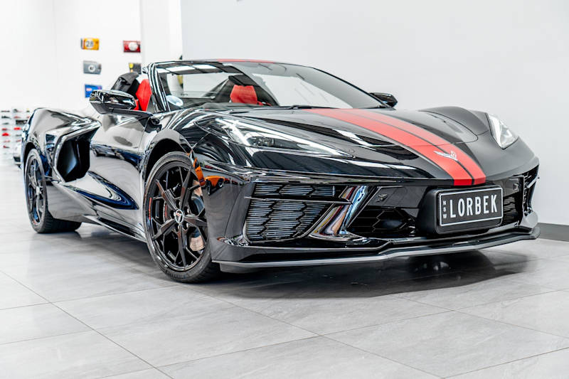2022 Chevrolet Corvette C8 MY23 Stingray 3LT Black 8 Speed Automatic Convertible63437622681346113