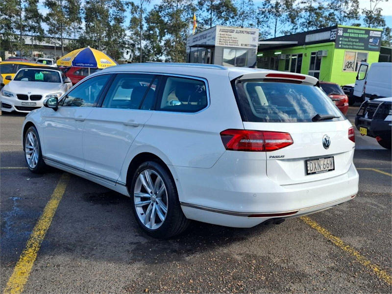 2018 Volkswagen Passat 3C (B8) MY18 140TDI DSG Highline White 7 Speed Sports Automatic Dual Clutch62882767191554114