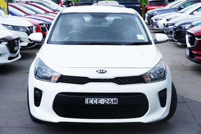 2019 Kia Rio YB MY19 S White 4 Speed Sports Automatic Hatchback62935684841345111