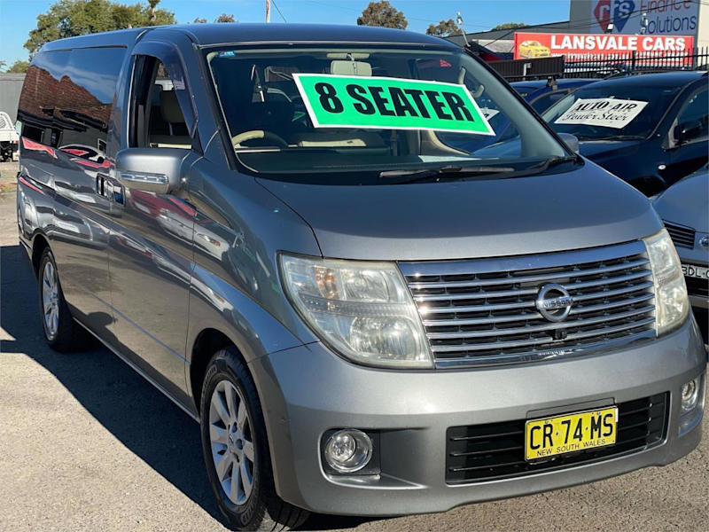 2005 Nissan Elgrand E51 Grey 5 Speed Automatic Wagon62933710168706112