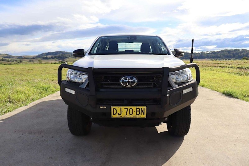 2023 Toyota Hilux GUN126R SR Glacier White Automatic Cab Chassis62937623925379111