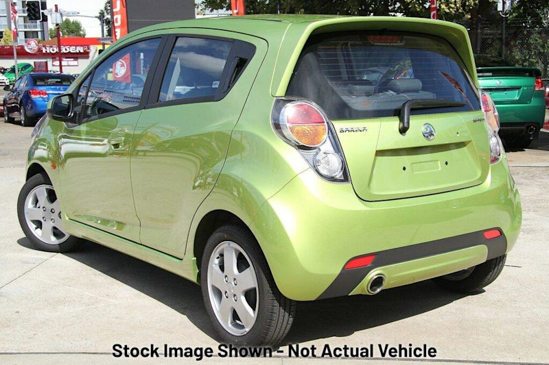 2011 Holden Barina Spark MJ MY11 CDX Green 5 Speed Manual Hatchback62932713791874112