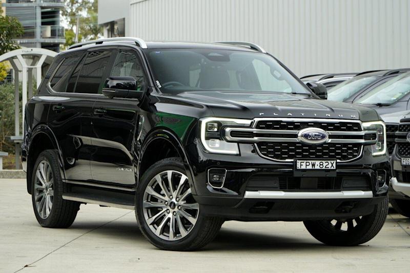 2024 Ford Everest UB 2024.00MY Platinum FullTime 4WD DR Shadow Black 10 Speed Sports Automatic SUV62932712664705110