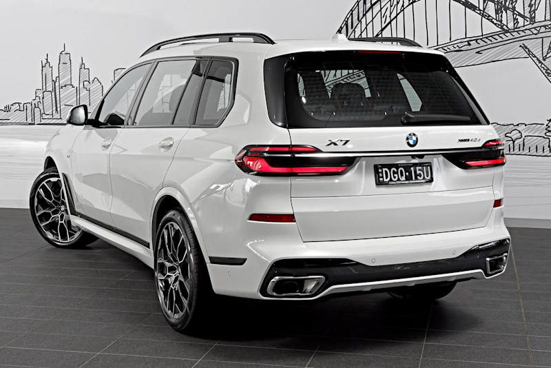 2025 BMW X7 G07 LCI xDrive40d M Sport White Sports Automatic SUV62933713043585111