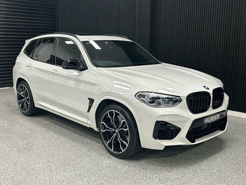 2021 BMW X3 M F97 Competition M Steptronic M xDrive White 8 Speed Sports Automatic Wagon62932712951555110
