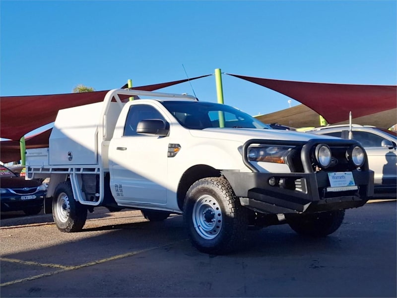 2018 Ford Ranger PX MkII 2018.00MY XL White 6 Speed Sports Automatic Cab Chassis62934703563137110