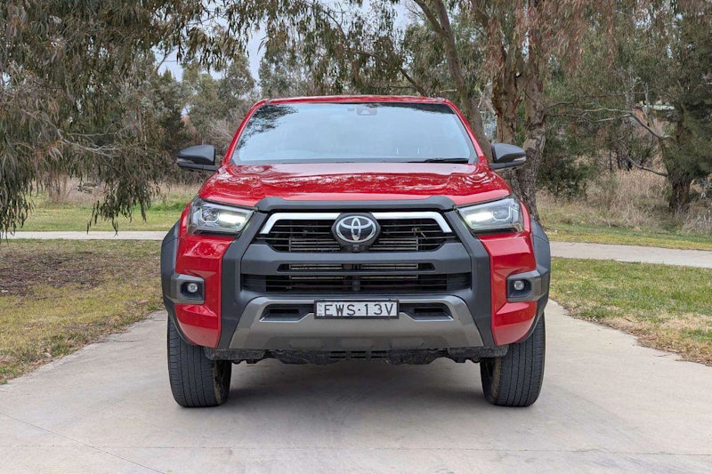 2022 Toyota Hilux GUN126R Rogue Double Cab Feverish Red 6 Speed Sports Automatic Utility62939537823619111