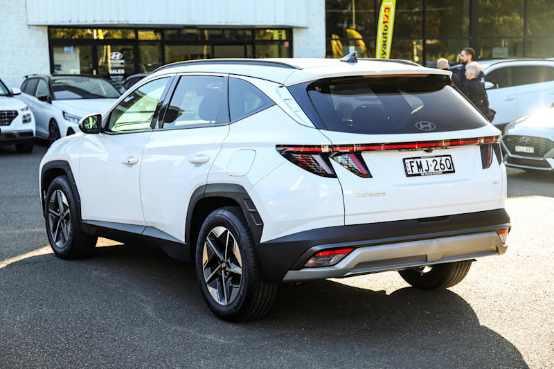 2024 Hyundai Tucson NX4.V3 MY25 Elite D-CT AWD White 7 Speed Sports Automatic Dual Clutch Wagon62934705694083111