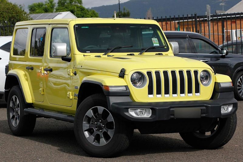 2023 Jeep Wrangler JL MY23 Unlimited Overland Yellow 8 Speed Automatic Hardtop62935685304577110