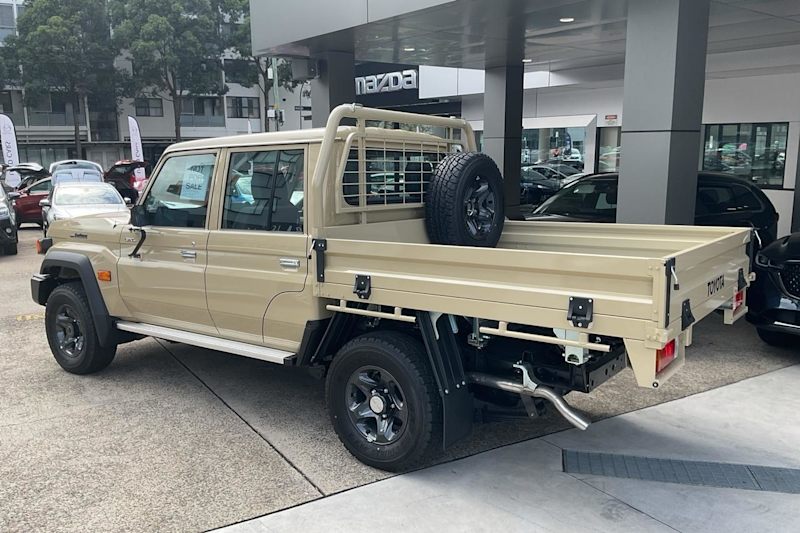 2025 Toyota Landcruiser Vdjl79R GXL Double Cab Sandy 5 Speed Manual Cab Chassis62932713057795114