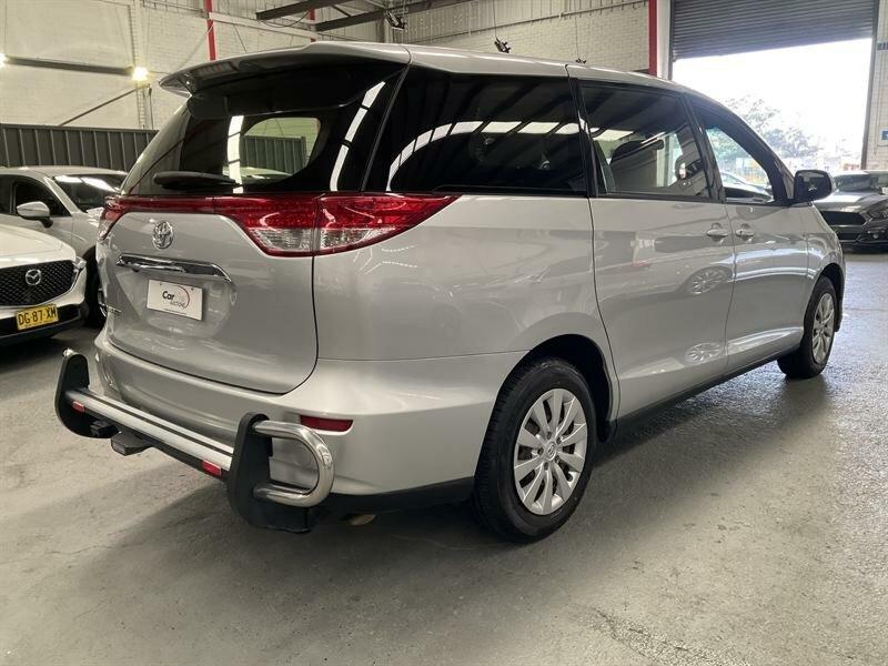 2017 Toyota Tarago ACR50R MY16 GLi Silver 7 Speed CVT Auto Sequential Wagon62882738712707114