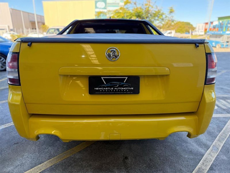 2012 Holden Commodore VE II MY12 SV6 Yellow 6 Speed Automatic Utility62882736055425114