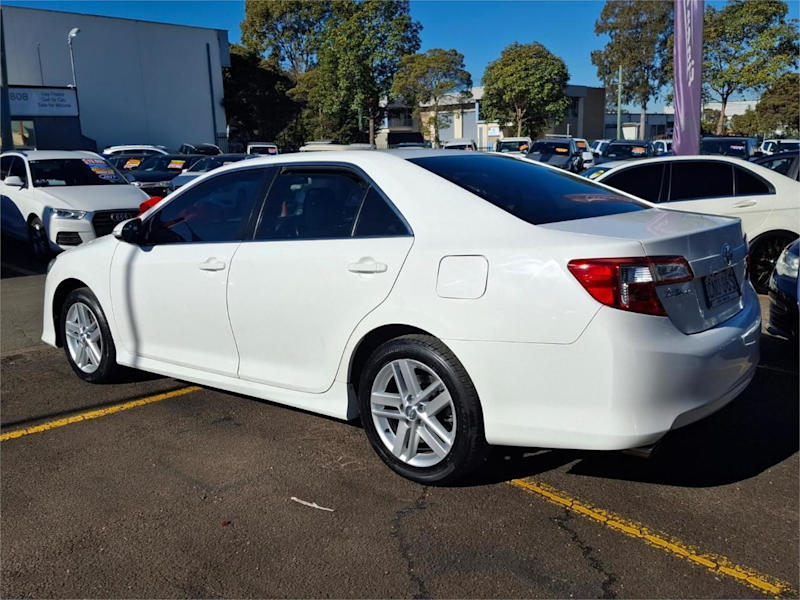 2012 Toyota Camry ASV50R Atara R White 6 Speed Sports Automatic Sedan62882730609026114