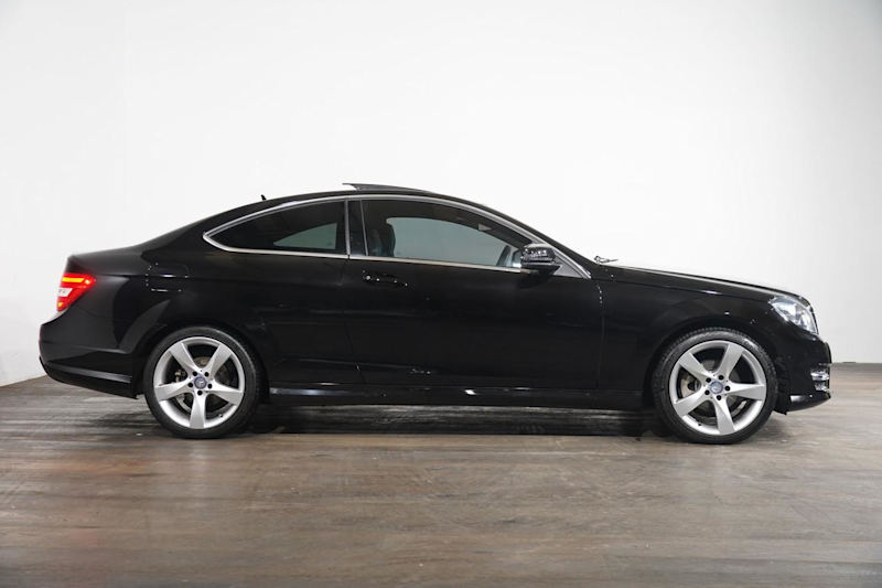 2013 Mercedes-Benz C180 W204 MY13 BE Black 7 Speed Automatic G-Tronic Coupe62933711626241113