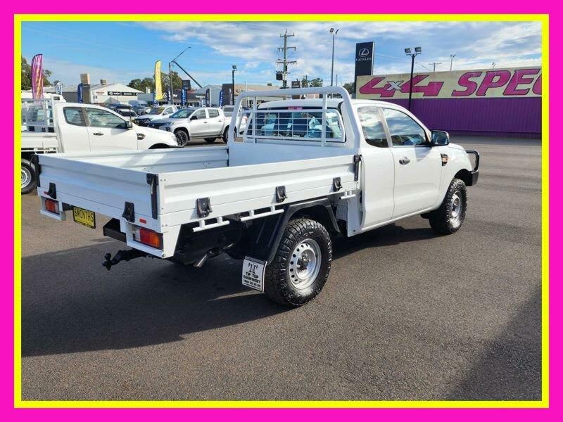 2019 Ford Ranger PX MkIII MY19 XL 3.2 (4x4) White 6 Speed Manual Super Cab Chassis62938582770050113