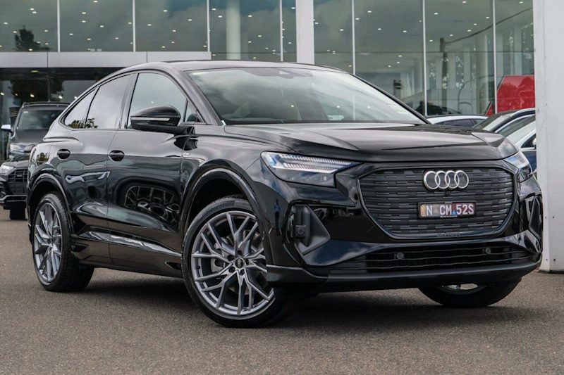 2024 Audi Q4 E-Tron F4 MY25 55 Sportback e-quattro Black 1 Speed Reduction Gear Wagon629337139991051113