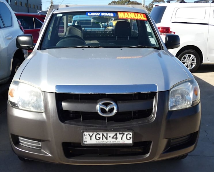 2007 Mazda BT-50 B2500 DX Silver 5 Speed Manual Cab Chassis62933705903105111