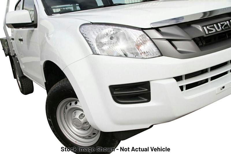 2015 Isuzu D-MAX TF MY15 SX (4x4) White 5 Speed Manual Crew Cab Chassis62934701173891111