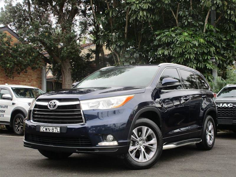 2014 Toyota Kluger GSU55R GXL (4x4) Dynamic Blue 6 Speed Automatic Wagon62938583910403113