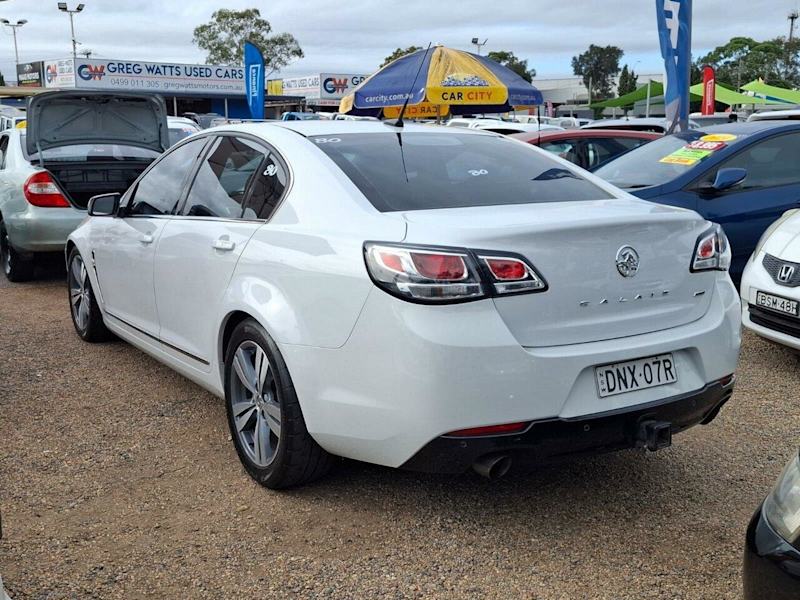 2017 Holden Calais VF II MY17 White 6 Speed Sports Automatic Sedan62936663556738113