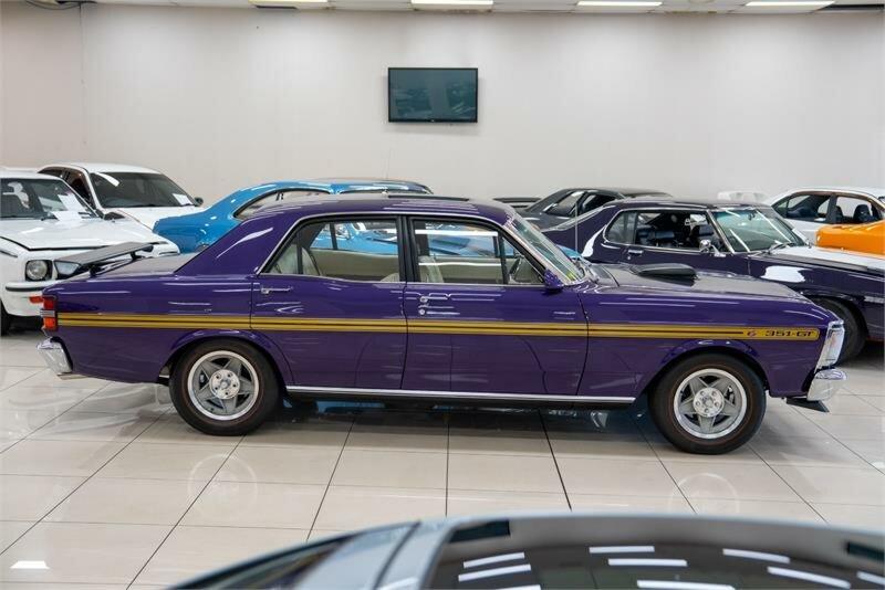 1970 Ford Falcon XY 500 Wild Violet 4 Speed Manual Sedan62934705118210113