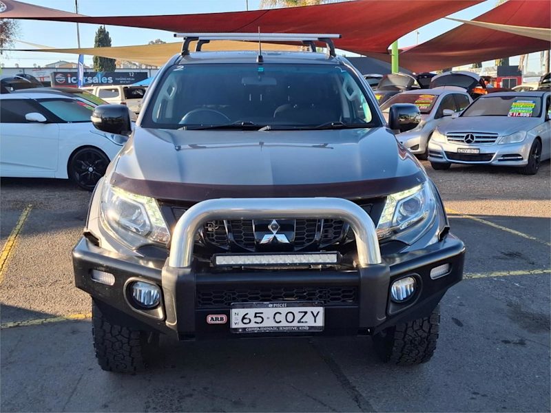 2017 Mitsubishi Triton MQ MY17 GLS Double Cab Sports Edition Grey 6 Speed Manual Utility62935693579267111