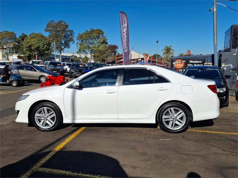 2012 Toyota Camry ASV50R Atara R White 6 Speed Sports Automatic Sedan62882730609026113