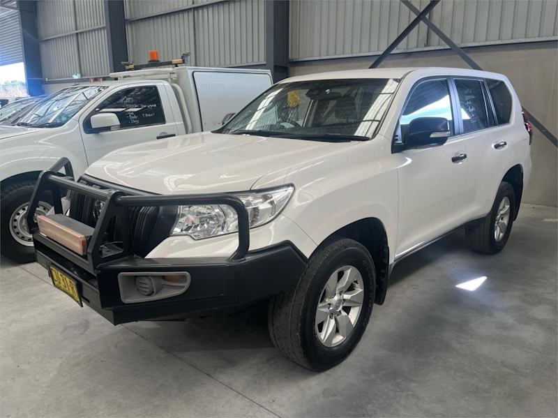 2019 Toyota Landcruiser Prado GDJ150R GX White 6 Speed Sports Automatic Wagon62933708855553112
